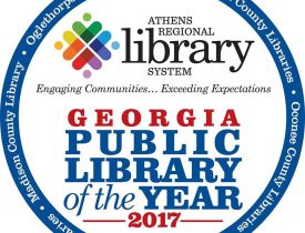 athens library of the year graphic